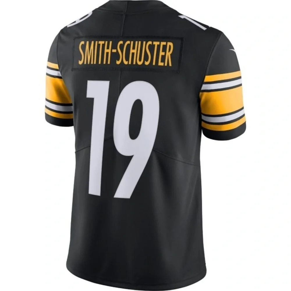 Nike JuJu Smith-Schuster #19 Men's Nike Limited 100 Year Home Jersey Size Large